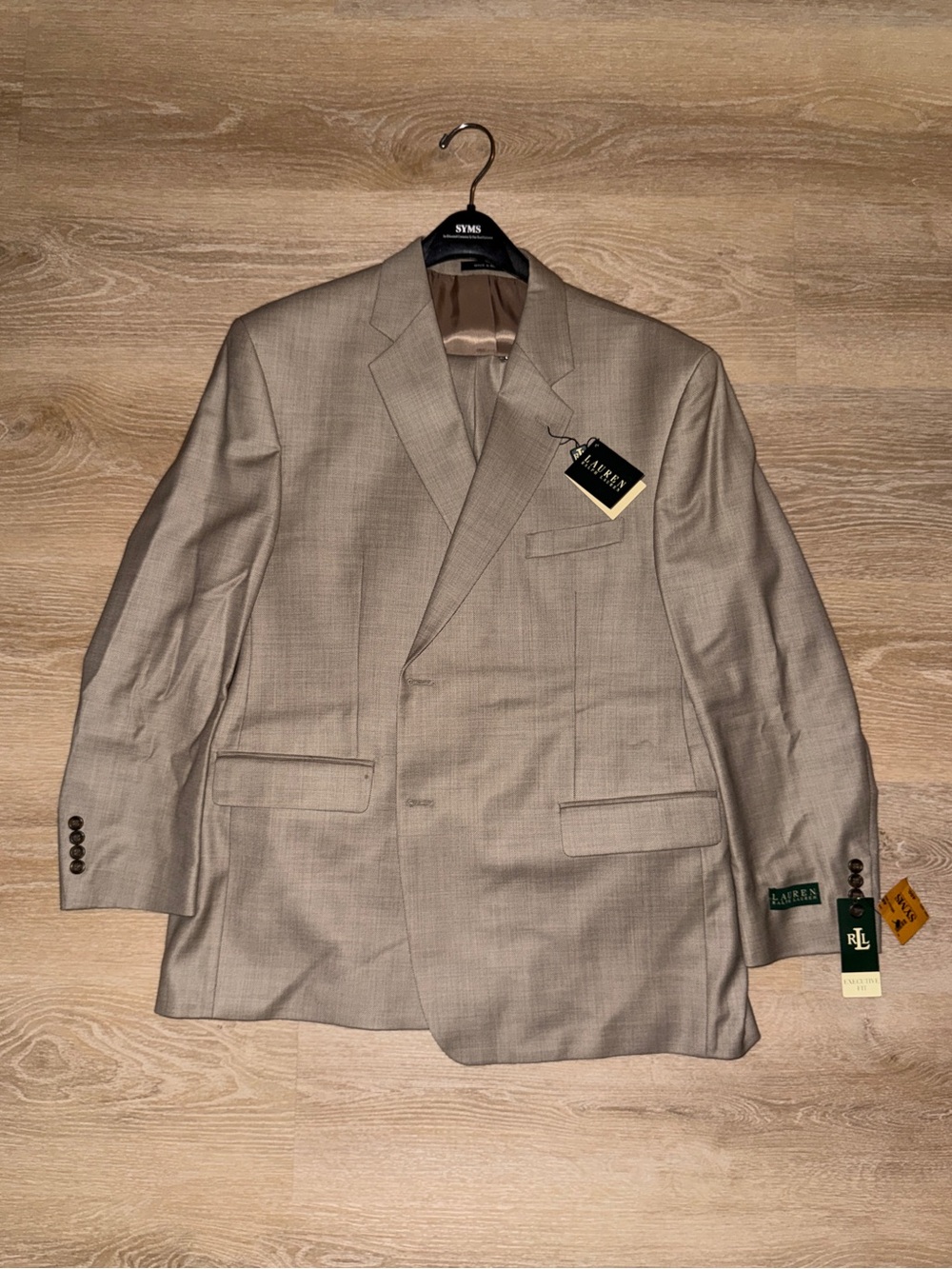 Lauren Ralph Lauren Men’s Suit Jacket and Pants Size 48R NWT